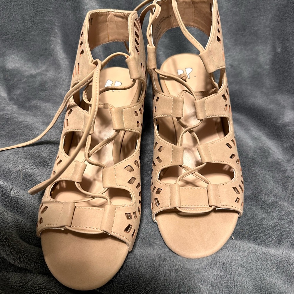 Nordstrom Tan Gladiator Sandals